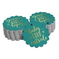 thumbnail image 1 of Inkdotpot Real Gold Foil Baby It's Cold Outside Baby Shower Tags Favor Hang Paper Tags 100 Pieces, 1 of 7