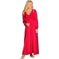 thumbnail image 4 of Velrose Lingerie Shadowline Long Corsage en Dentelle Robe Boutonnée 71737/71737X, 4 of 4