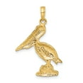 thumbnail image 4 of 14K Standing Pelican Charm, 4 of 4