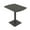 Asian Night w/Black Base, variant on 45" Small Arc Rectangle Bistro Height Table Square Metal Base Bar Table