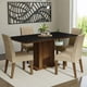 thumbnail image 2 of Juego de Comedor Madesa Mesa con Tapa de Madera 4 Sillas Marron/Negro/Imperial, 2 of 7