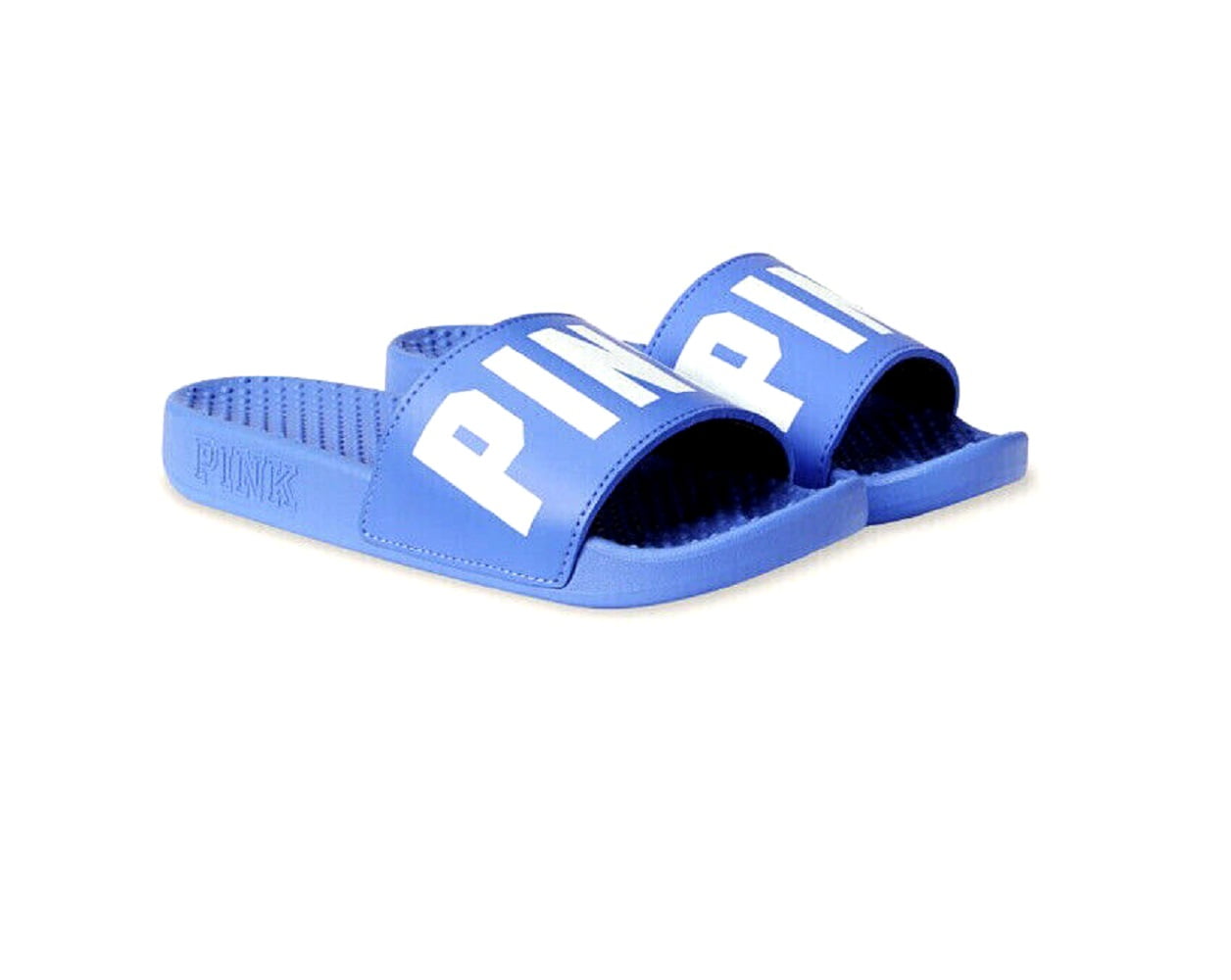 Single strap slides pink hot sale