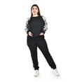 thumbnail image 4 of Conjunto de pants animal print Roman Fashion /Tallas Extras 8049 (Print blanco/ negro) negro 42, 4 of 5