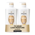 thumbnail image 1 of Pantene Shampoo Twin Pack with Hair Treament, Daily Moisture Renewal for Dry Hair, Safe for Color-Treated Hair, 1 of 11