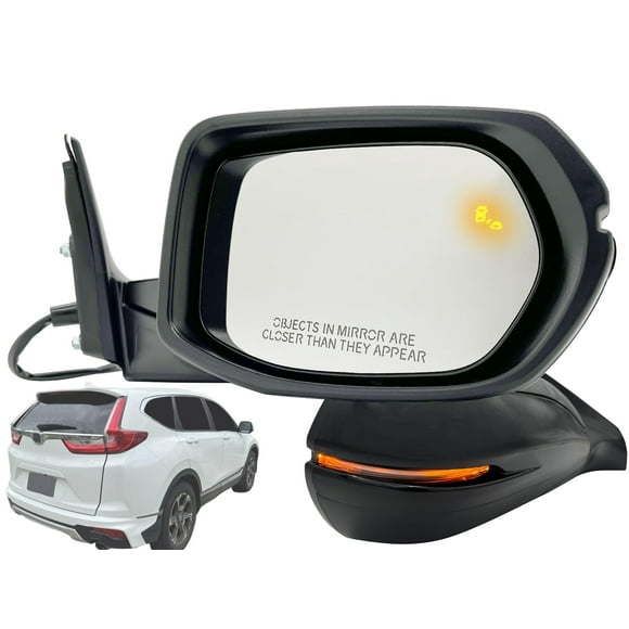 APA Replacement for Rear View Mirror Power Heated Signal with Blind Spot Detection PTM Cap 2017-2022 CR-V CRV Passenger Right Side 76208TLAA31 HO1321318
