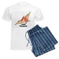 thumbnail image 6 of CafePress - I Speak Pterodactyl Men's Light Pajamas - Men's Light Loose Fit Cotton Pajama Set, 6 of 7