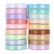 thumbnail image 2 of KAKOWELY 18 rollos de cintas para envolver regalos, cintas decorativas para pasteles, herramientas para hacer manualidades., 2 of 5