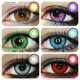 thumbnail image 2 of Lentes de contacto de 6 tonos para Halloween, lentillas de colores de 0 a 800 grados, lentillas de Cosplay, 2 OVOLOOK-1, par, 2 of 4