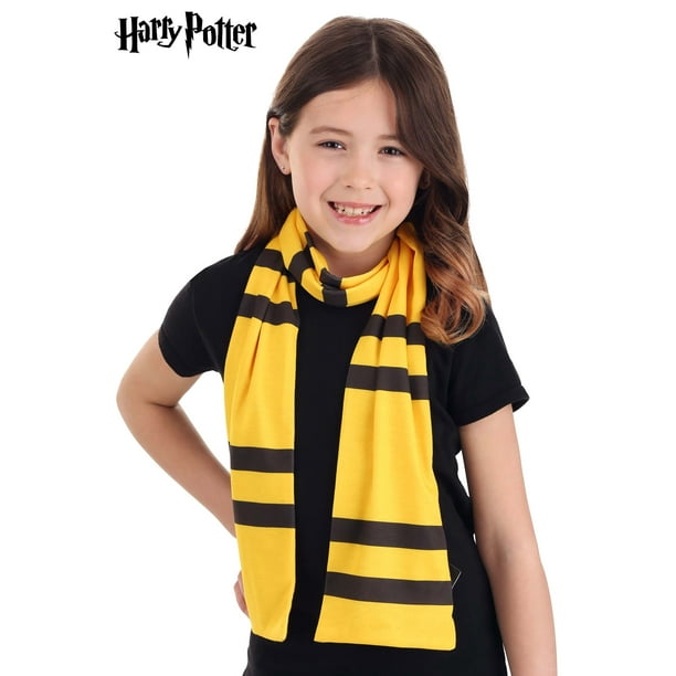 Écharpe imprimée Poufsouffle Harry Potter pour enfant 