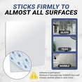 thumbnail image 4 of Square Fogless Shower Mirror with Self Adhesive 100% Plastic, 4 of 8