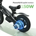 thumbnail image 6 of iSinwheel SK12 Electric Balance Bike for Kids, 150W for 3-6 age, Two Speed up to 6.2 mph Motorcycle , 12 inch Pneumatic Tire with Dual Brake for Boys and Girls Black, 6 of 11