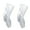 White-1 pair, variant on Cheers.US Knee Calf Pad Compression Leg Sleeve Thigh Sports Protective Gear Shin Brace Support for Football Basketball Volleyball Soccer Baseball Tennis Youth Kids Adult