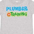 thumbnail image 4 of Inktastic Plumber in Training Boys or Girls Toddler T-Shirt, 4 of 5