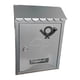 thumbnail image 5 of Buzón de correo de pared con cerradura de hierro, decorativo, para negocios plata, 5 of 9