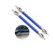 thumbnail image 2 of Parachoques Varilla Telescópica 2 Unids Universal Delantero Trasero Varilla De Labio Acero Inoxidable Aleación De Aluminio Divisor Protector De Parachoques Soporte Para Automóvil Camión,Lg07-100 Vogacara VI009207-02, 2 of 6