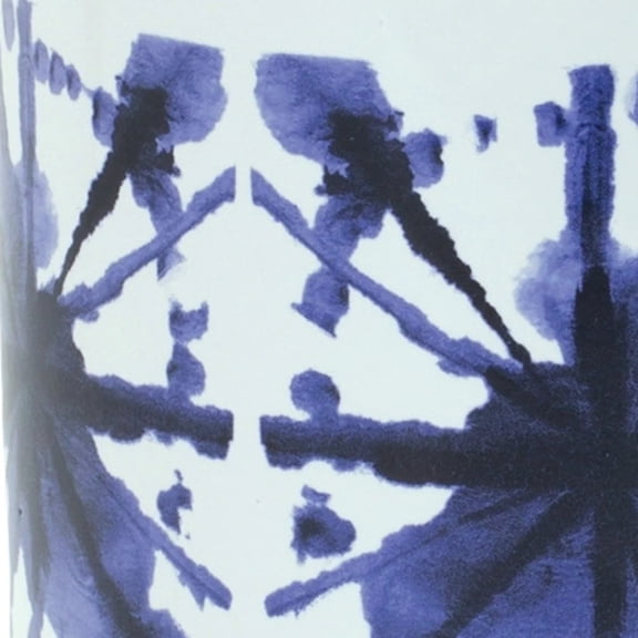 Set of Two 6 White Ceramic Round Pot Planter