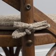 thumbnail image 4 of Cojín para silla Sweet Home Collection, espuma viscoelástica, paquete de 4 unidades, color marrón, 4 of 5