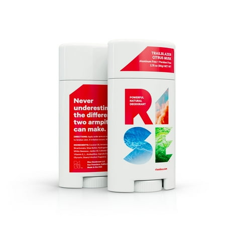 Rise: Powerful  natural deodorant - Trailblazer Musk