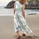 thumbnail image 5 of Vestido Elegante Silueta Favorecedora Diseño De Moda Cuello Redondo Bolsillos A Media Pierna FLhrweasw Nuevo, 5 of 9