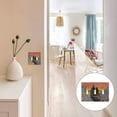 thumbnail image 7 of Yayeee Toggle Light Switch Wall Plate 3-Gang 6.37"x4.48" Decorative Outlet Cover, Striped Boat, 7 of 7