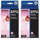 thumbnail image 1 of Cartucho de tinta Epson 277 Claria Photo HD Magenta Claro (paquete de 2), 1 of 2