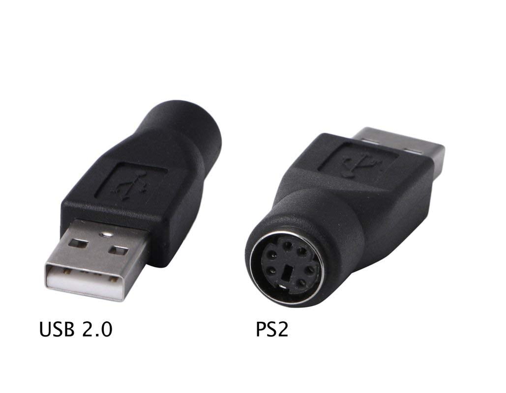 SANOXY PS/2 Female to USB Male Adapter-Replacement PS/2 Keyboard to USB Passive Adapter - M/F - Walmart.com