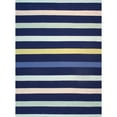 thumbnail image 2 of Pasargad Home Hampton Collection Indoor/Outdoor Area Rug-12' 0" X 15' 0",Blue, 2 of 9