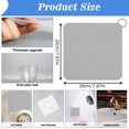 thumbnail image 7 of MODANU Drain Covers 4 Pack, 7.87" Drain Covers to Keep Bugs Out, Bathtub Drain Stopper, Shower Drain Cover, Shower Drain Cover Silicone Anti Odor (White, Grey), 7 of 7
