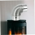 thumbnail image 7 of Pawsdot Metal 90 Degree Elbow Chimney Stainless Steel for Home Stove, 7 of 7