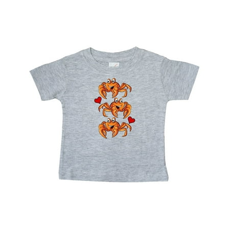 

Inktastic Crab Lover Cute Beach Gift Baby Boy or Baby Girl T-Shirt