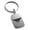Silver, variant on Stainless Steel Zeus Greek God of Sky Engraved Small Rectangle Dog Tag Charm Keychain Keyring
