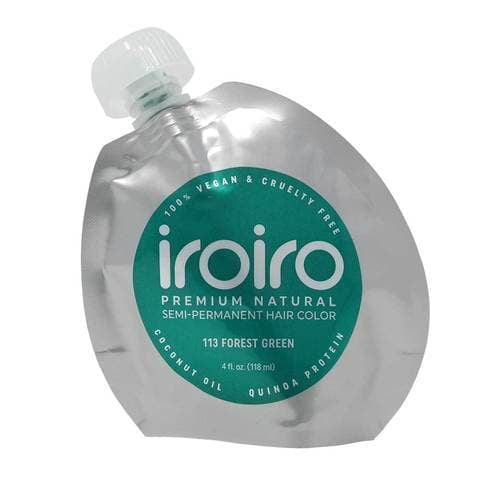 113 FOREST GREEN | Semi-Permanent Hair Color | 4oz | IROIRO 