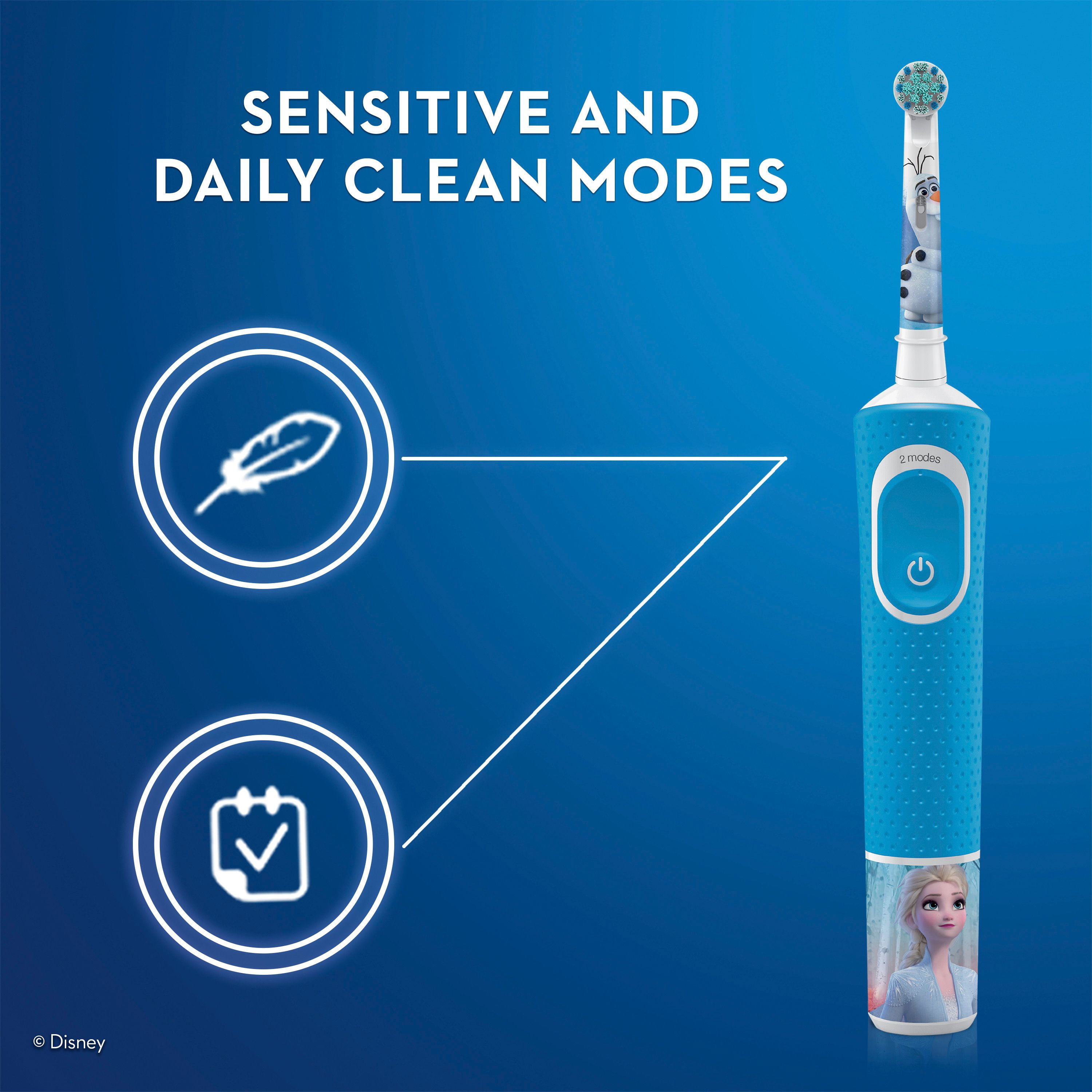 Oral-B Brosse à Dents Électrique pour Enfants avec Disney's la Reine des Neiges, pour Enfants 3+