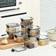 thumbnail image 5 of Caja de Almacenamiento de Cocina, Apta para Congelador, Diseño Apilable Que Ahorra Espacio, Mantiene Los Alimentos Frescos Por Más Tiempo, Múltiples, Ideal para El Hogar, Tamaño 6,2 X 10,5 X 10,5 Cm, 5 of 7