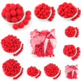 thumbnail image 4 of Mini pompones suaves y esponjosos de 8/10/15/20/25/30 mm, bolas de pompones hechas a mano, juguetes para niños, decoración de bodas y Navidad, suministros para manualidades de costura DIY, 4 of 5