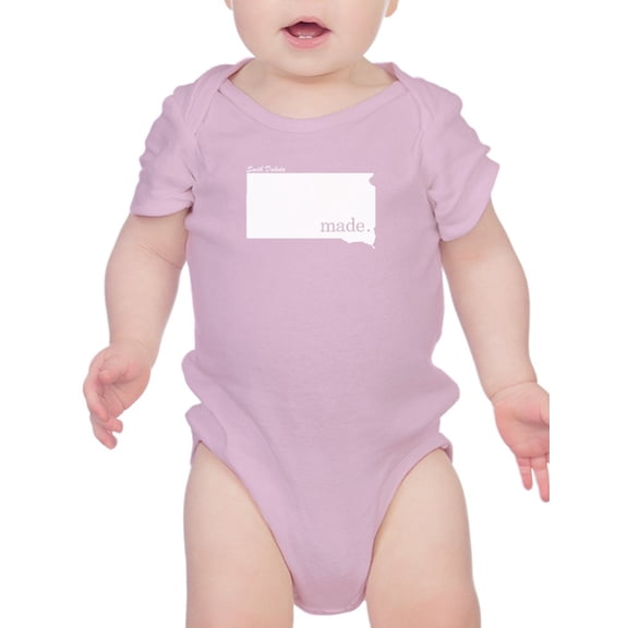 Made In South Dakota Bodysuit Infant -Smartprints Designs,  6 Months