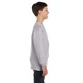 thumbnail image 2 of Gildan G540B Youth Heavy Cotton 100% Cotton Long Sleeve&nbsp;T-Shirt, Sport Grey, XS, 2 of 4