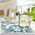 thumbnail image 5 of Woman with Third Eye and Planet Dish Drying Mat 16x18 Absorbent Microfiber Draining Rack Pad for Kitchen Counter Sink, 5 of 8