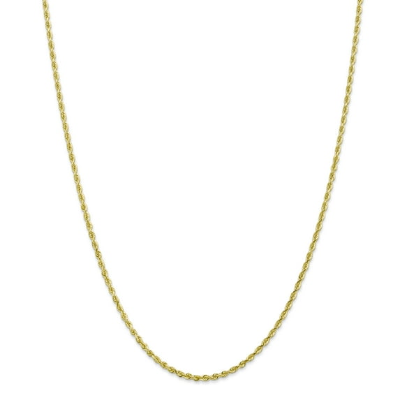 Beautiful 10k 2.25mm D/C Quadruple Rope Chain