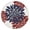 11.13, variant on Elasticized Round Tablecloth Bohemian Floral Pattern, Secure Fit for 52-56 Inch Tables, Vibrant Table Cover for Indoor Outdoor Use
