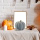 thumbnail image 4 of Calabaza decorativa de cuerda tejida a mano | Decoración artificial de otoño de 17 x 18 cm para Acción de Gracias y Halloween | Accesorio fotográfico y decoración para el hogar, 4 of 5
