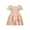 Pink Girl, variant on FeMereina Mother Daughter Matching Dresses Summer Floral Short Sleeves Dress