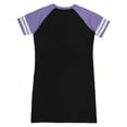 thumbnail image 5 of Sanrio Kuromi Women's Character Hobby Icons Logo Design Varsity Pajamas Sleep Shirt, 5 of 7