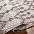 thumbnail image 5 of Hauteloom Luce Recycled Material Living Room, Bedroom Area Rug - Bohemian, Transitional - Off White, Dark Red, Tan - 5' x 7'6", 5 of 8