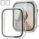 thumbnail image 2 of Paquete de 2 Fundas con Protector de Pantalla de Vidrio Templado para Apple Watch Series 9/8/7 41 mm, JZK Slim Guard Parachoques Cubierta Protectora de PC Dura Completa Cubierta HD Ultrafina para iWat, 2 of 4