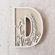 thumbnail image 1 of Letras de madera de 5 pulgadas - Se pueden pintar, 26 letras, para decoración de pared/habitación infantil/señales de nombres de boda, 1 of 2