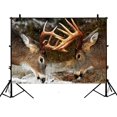 thumbnail image 1 of EREHome 7x5ft Fond de Photographie de Cerf Polyester pour Studio Prop Photo Fond, 1 of 3