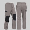 thumbnail image 2 of Mens Baggy Cargo Pants Waterproof Ripstop Tactical Pants Loose Fit Double Knee Reinforcement Work Trousers Multi Pockets, 2 of 3