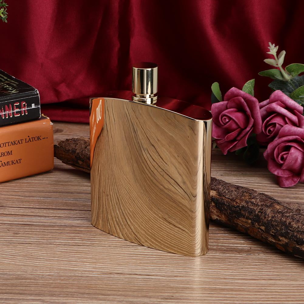 Kritne Liquor Pocket Bottle, 250ml Stainless Steel Portable Men Hip