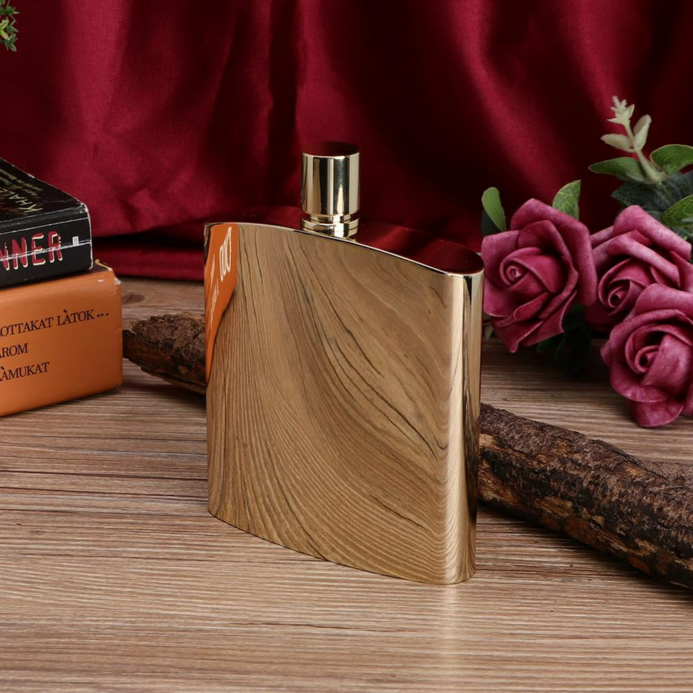 Kritne Liquor Pocket Bottle, 250ml Stainless Steel Portable Men Hip